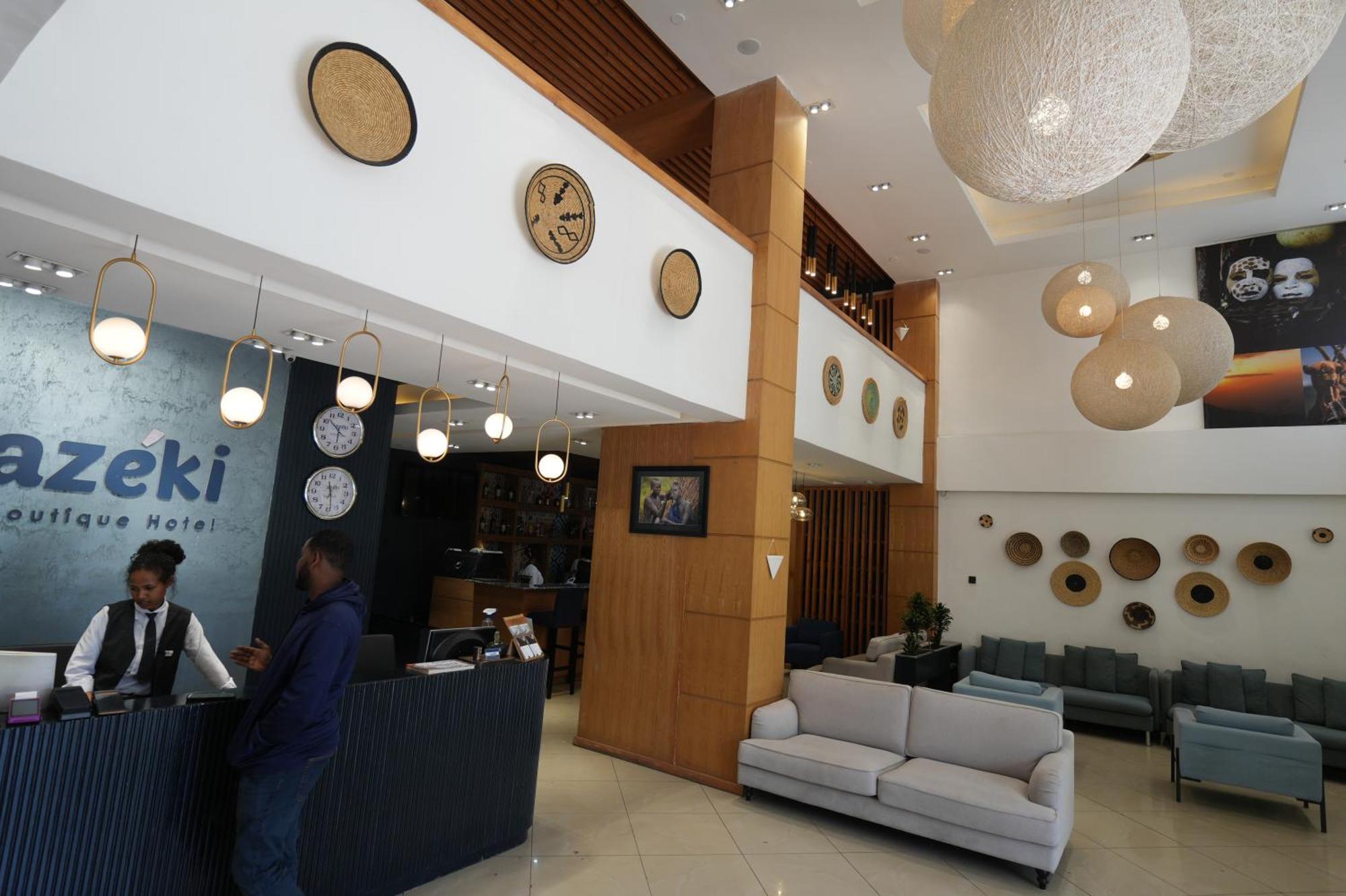 Mazeki Addis Boutique Hotel Exterior foto